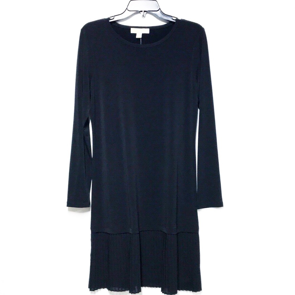 SOLD NWT MICHAEL KORS Pleat Hem Fit & Flare Dress - Picture 5 of 8